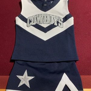 Dallas cowboys cheerleading outfit